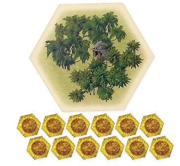 Coperta Settlers of Catan Scenario: The Jungle