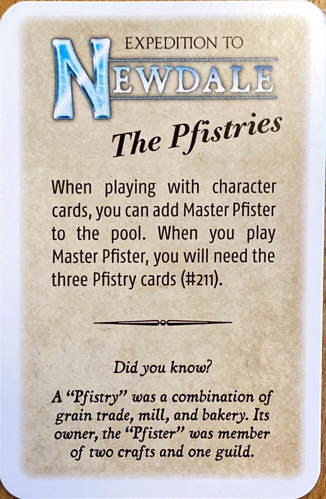 Expedition to Newdale: The Pfistries box art