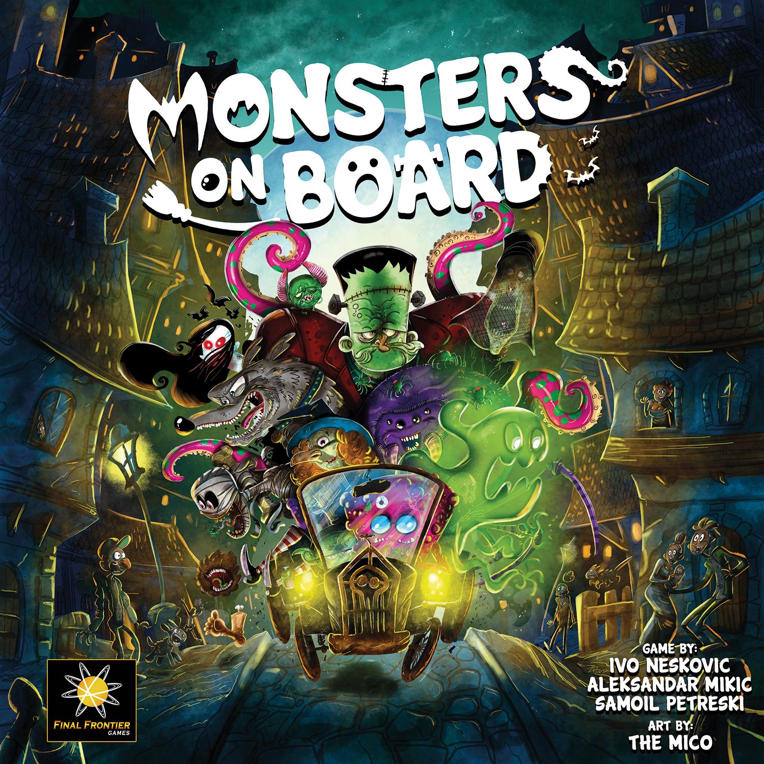 Coperta Monsters on Board