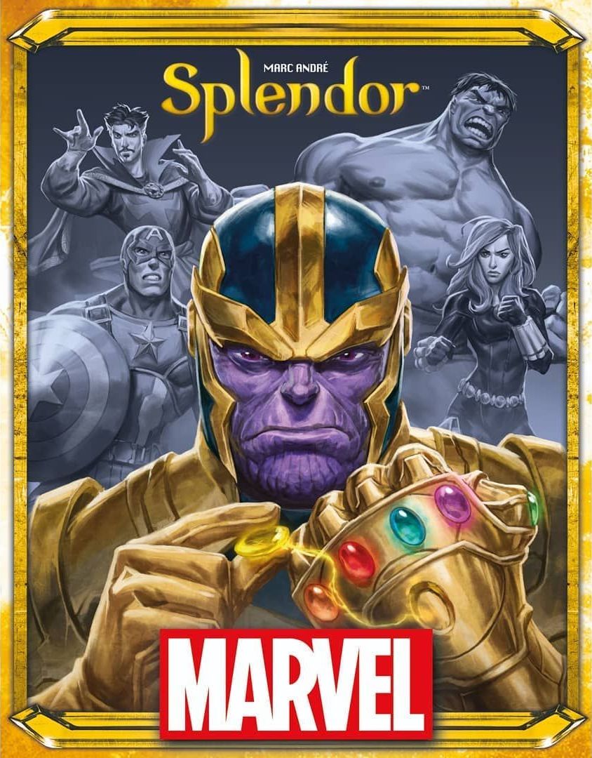 Coperta Splendor: Marvel