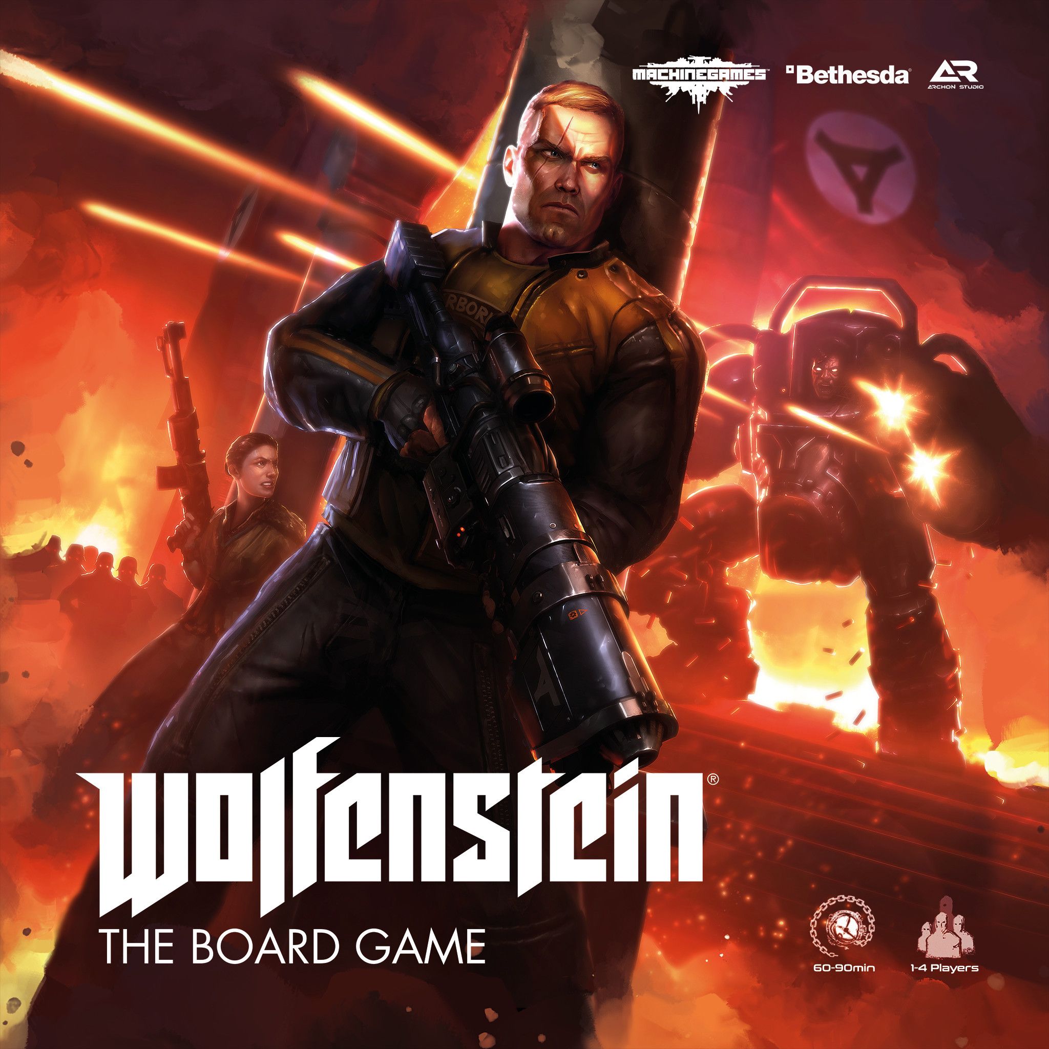 Wolfenstein: The Board Game box art