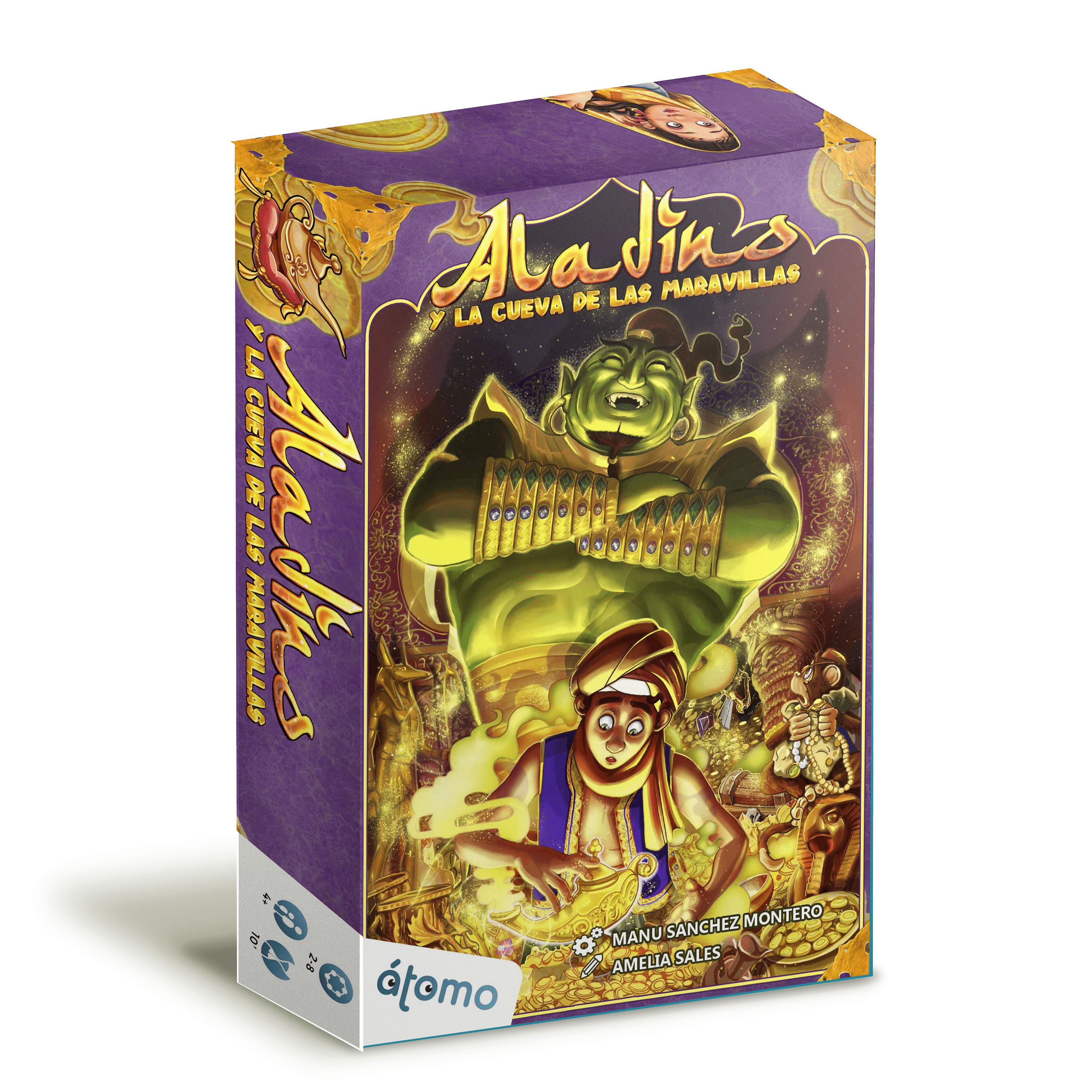 Aladino y la cueva de las maravillas box art