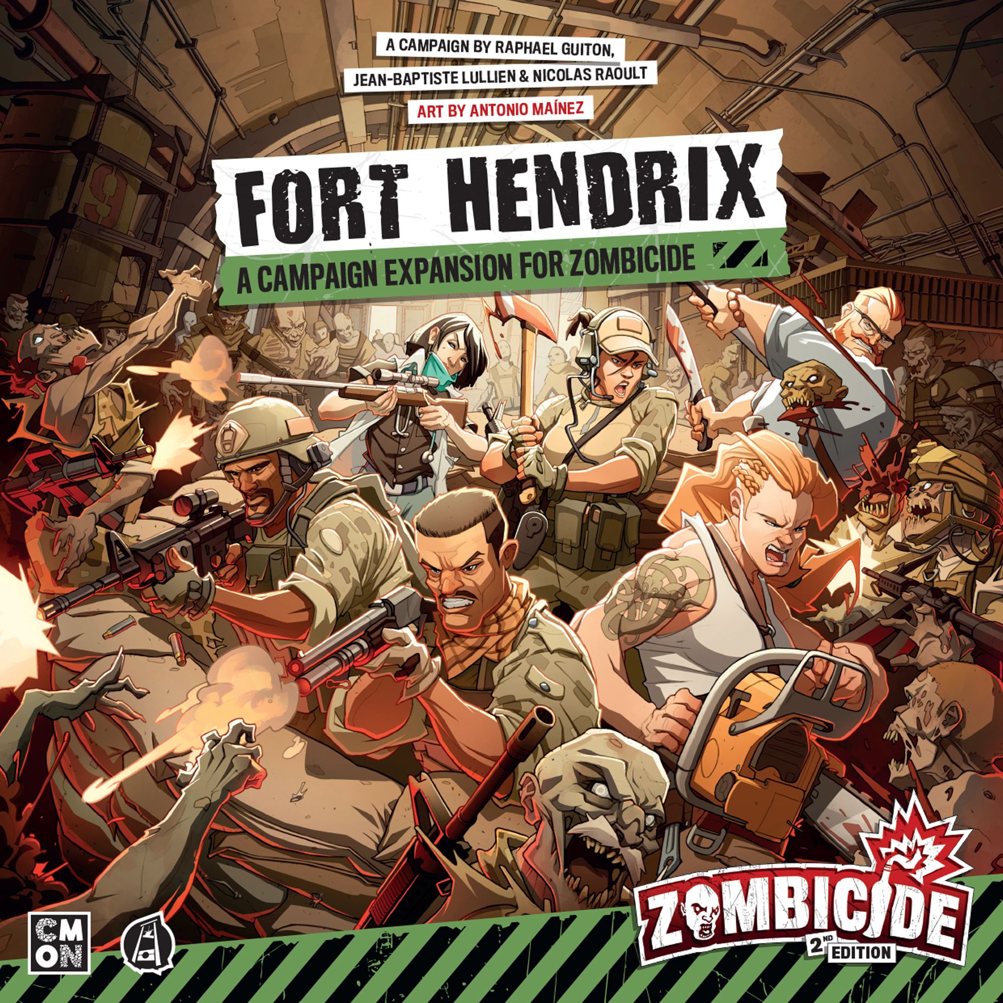Zombicide: 2nd Edition – Fort Hendrix box art