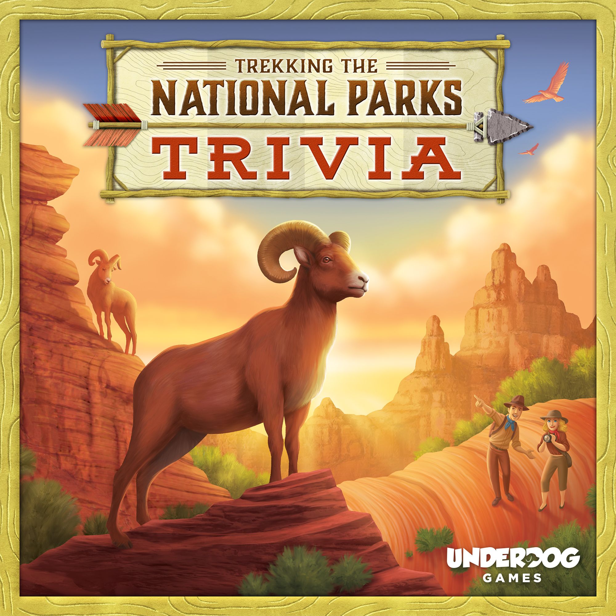 Coperta Trekking the National Parks: Trivia