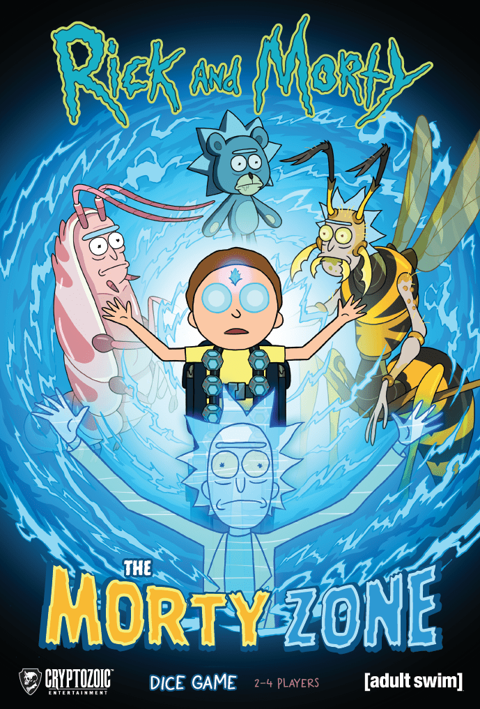 Rick and Morty: The Morty Zone Dice Game box art