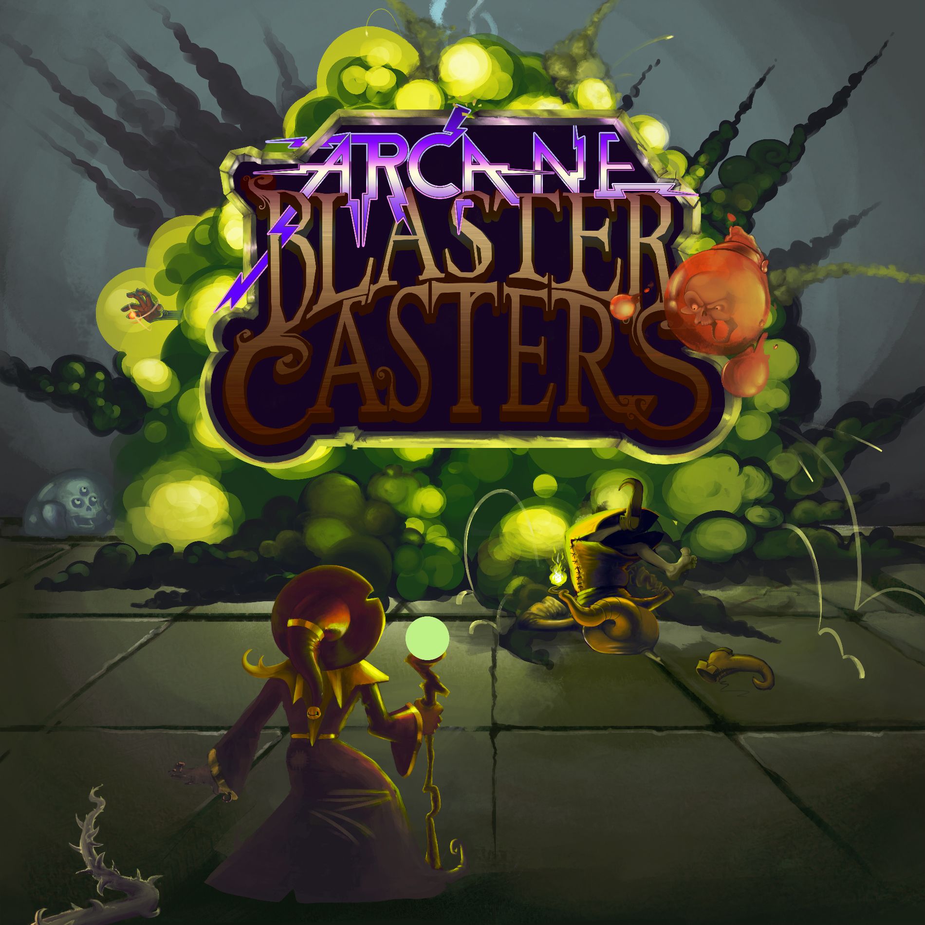 Arcane Blaster Casters doboz