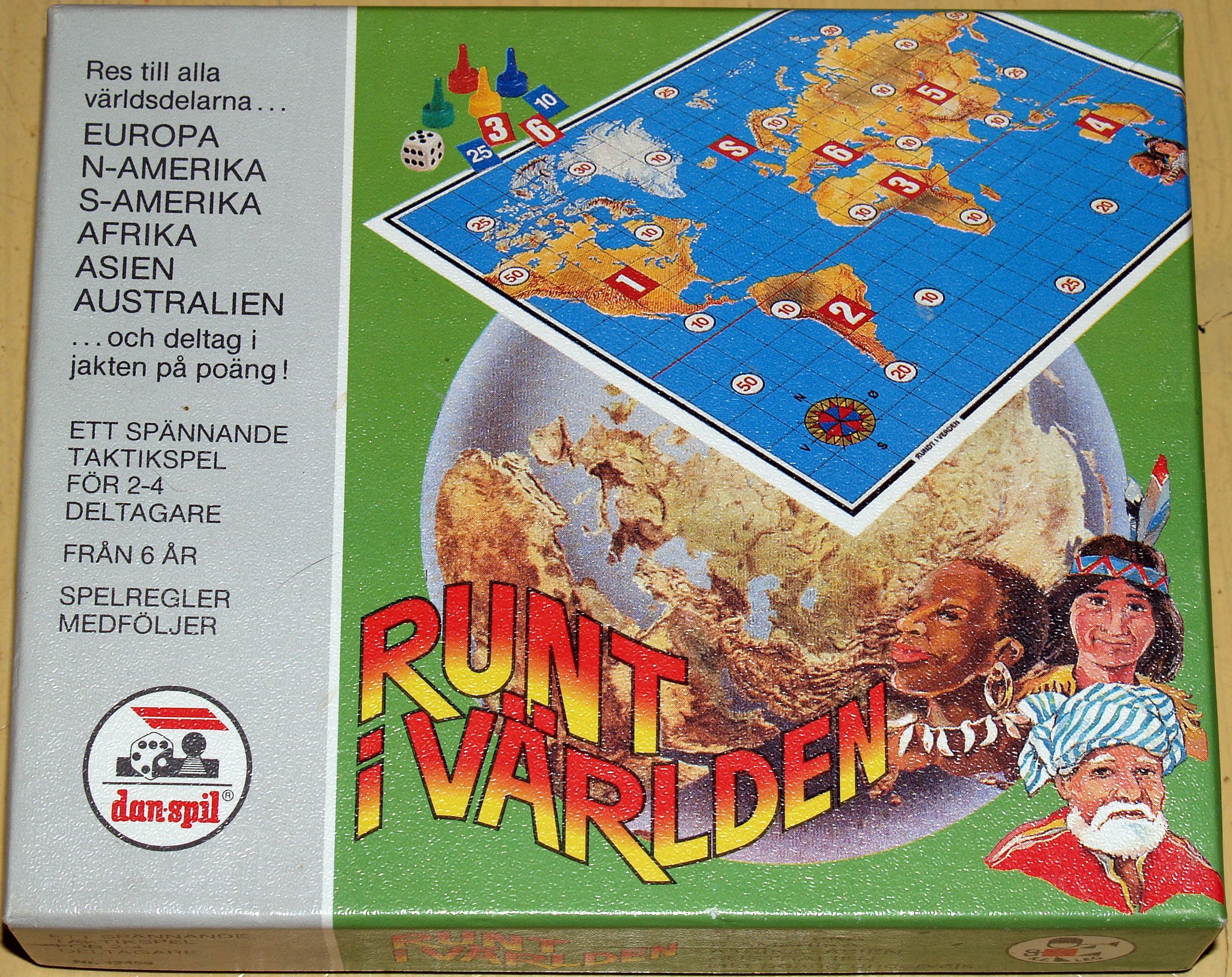 Runt i världen box art