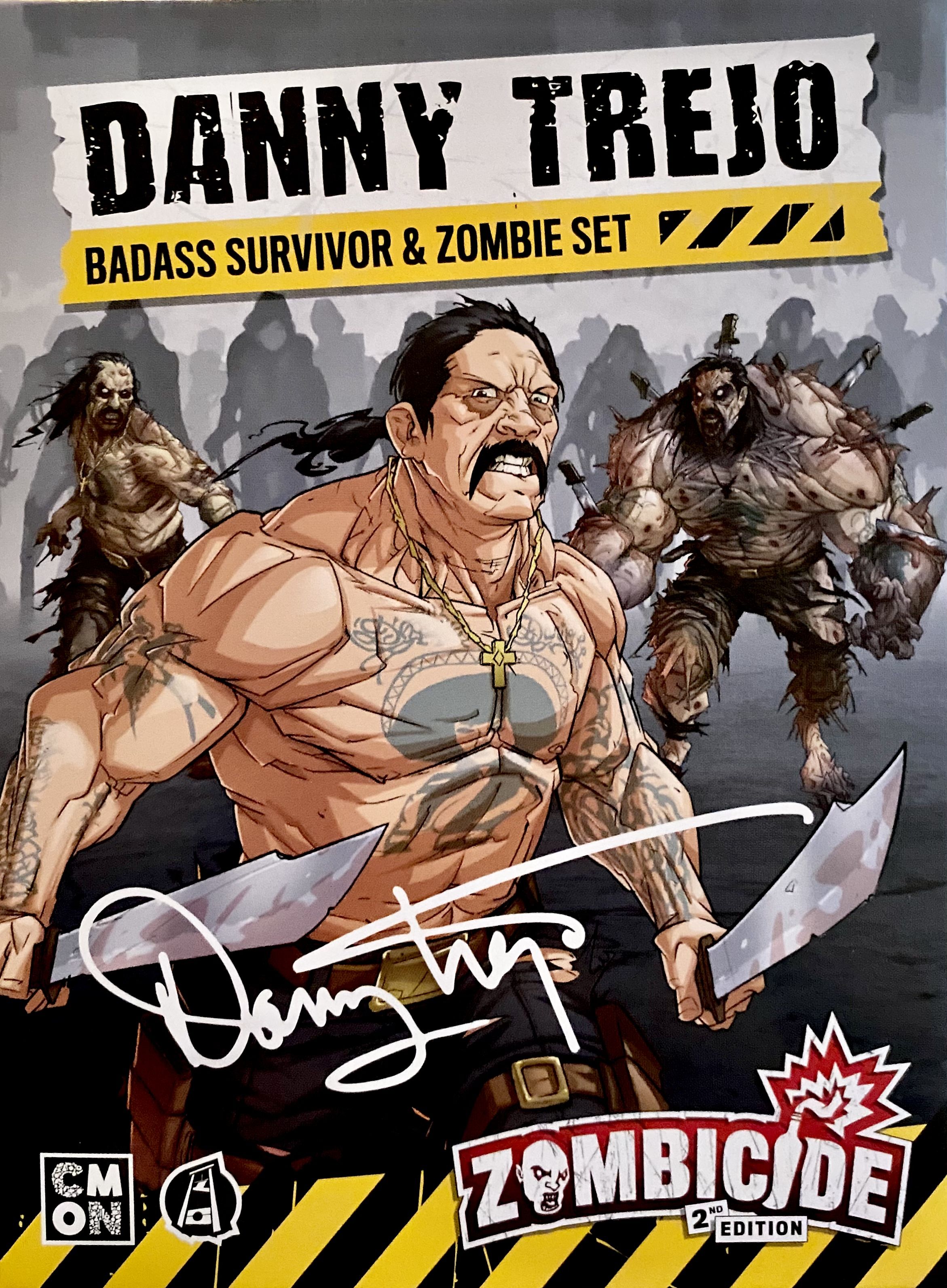 Zombicide (2nd Edition): Danny Trejo – Badass Survivor and Zombie Set box art