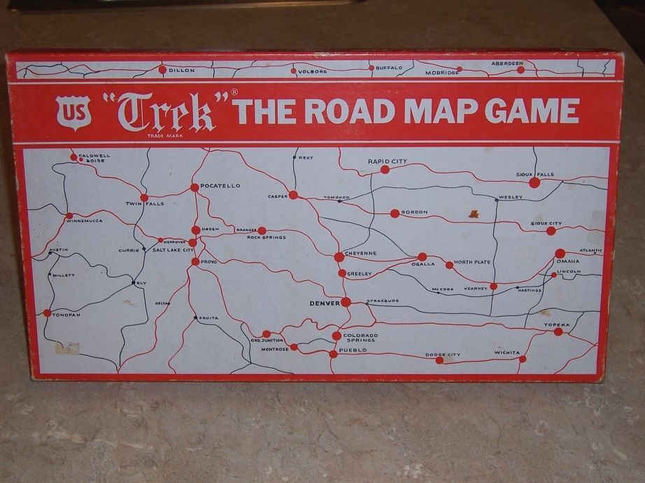 Coperta "Trek" The Road Map Game