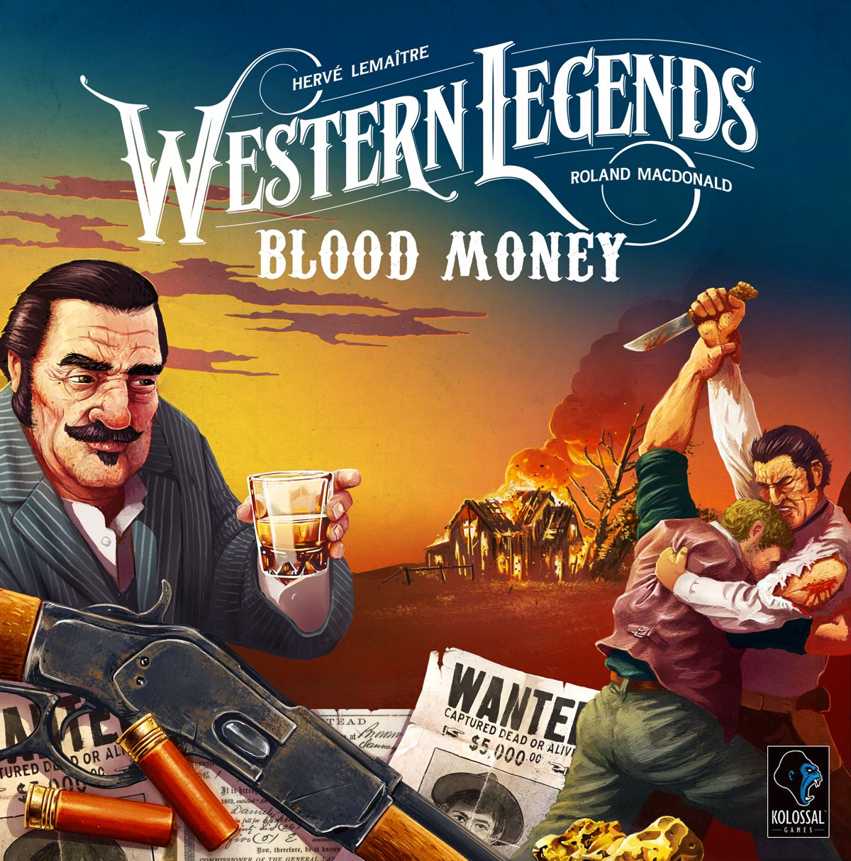 Western Legends: Blood Money (English Edition) doboz