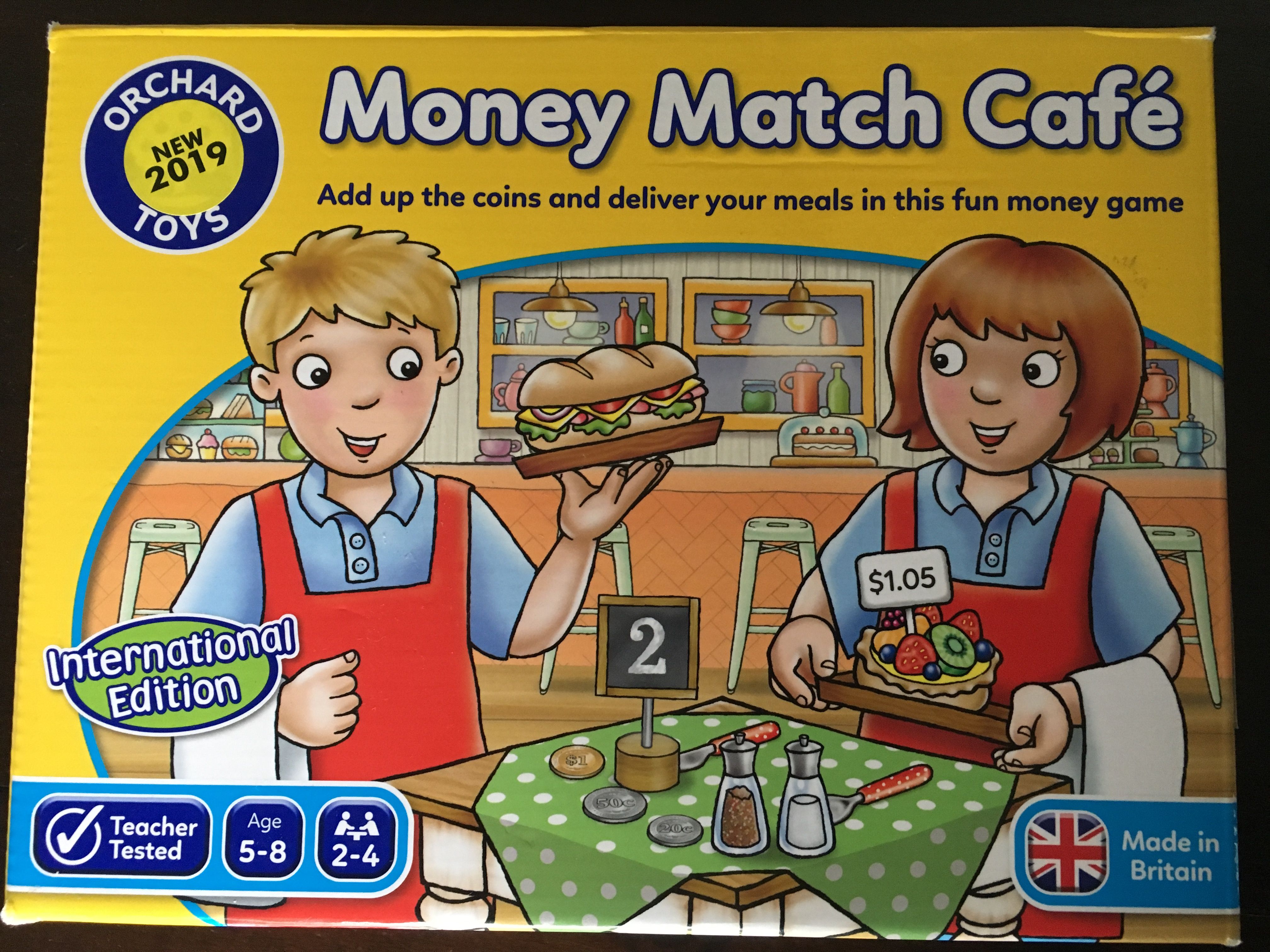 Money Match Café doboz