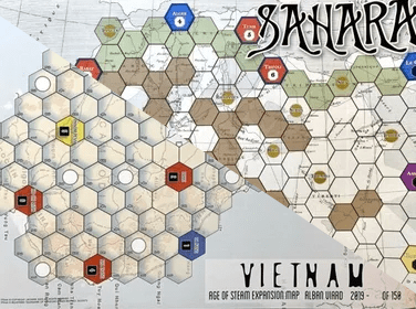 Age of Steam Expansion: Vietnam / Sahara doboz