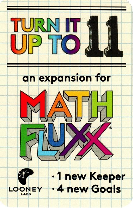Math Fluxx: Turn It Up To 11 box art