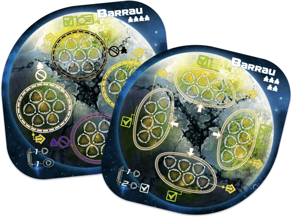 Coperta Space Gate Odyssey: Barrau