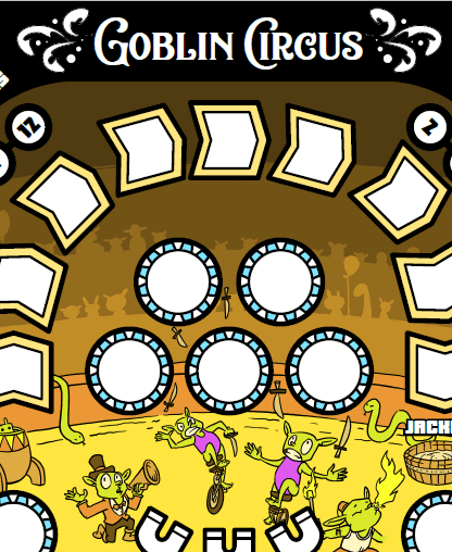 Paper Pinball: Goblin Circus box art