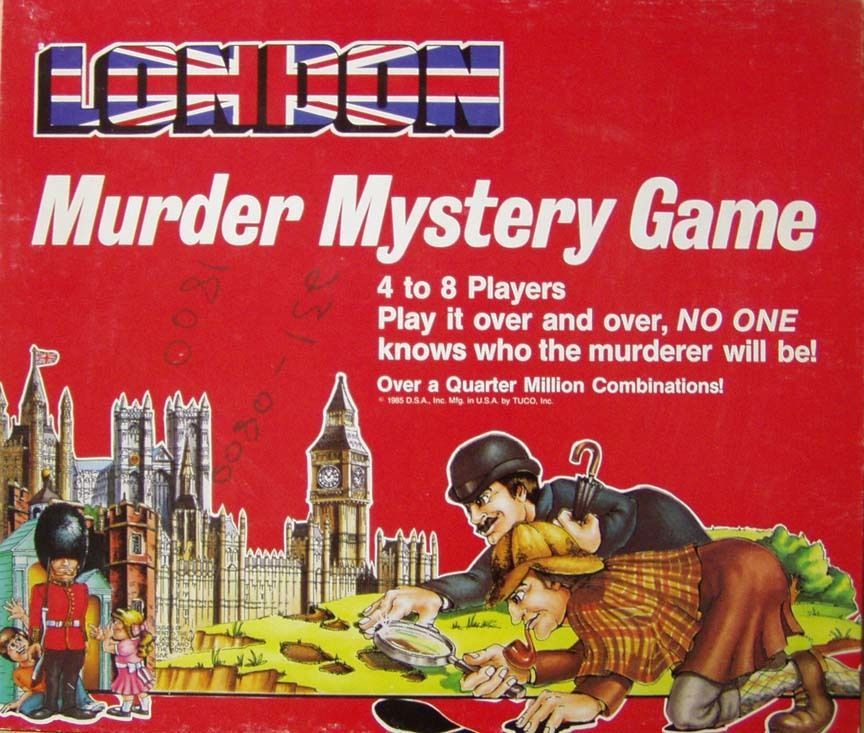 Coperta London Murder Mystery Game