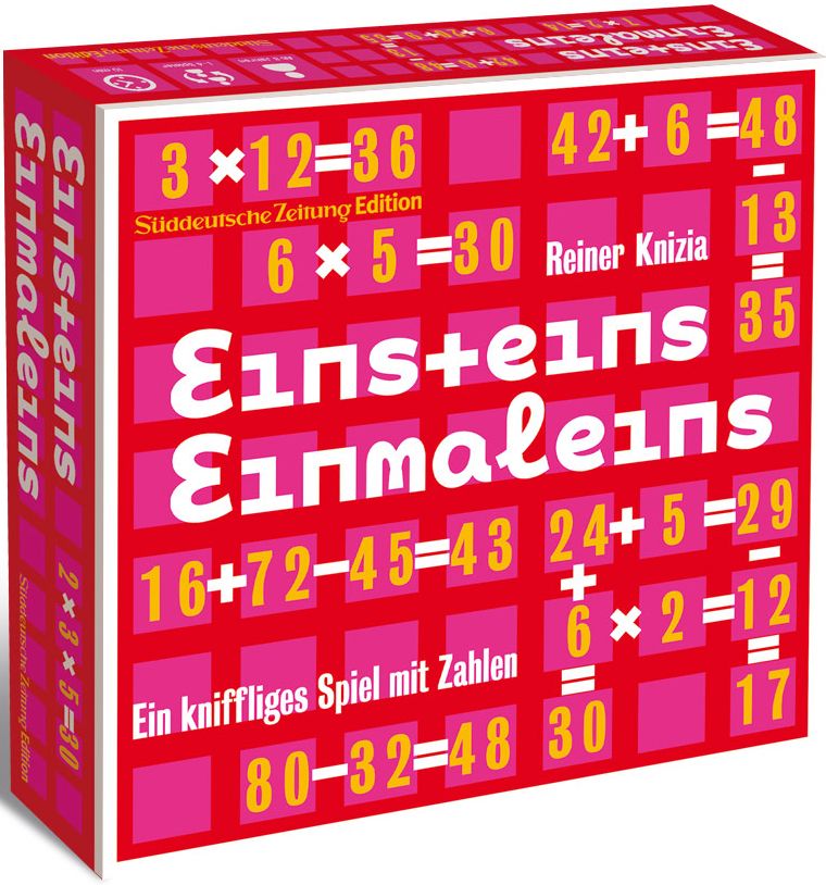 Einsteins Einmaleins box art