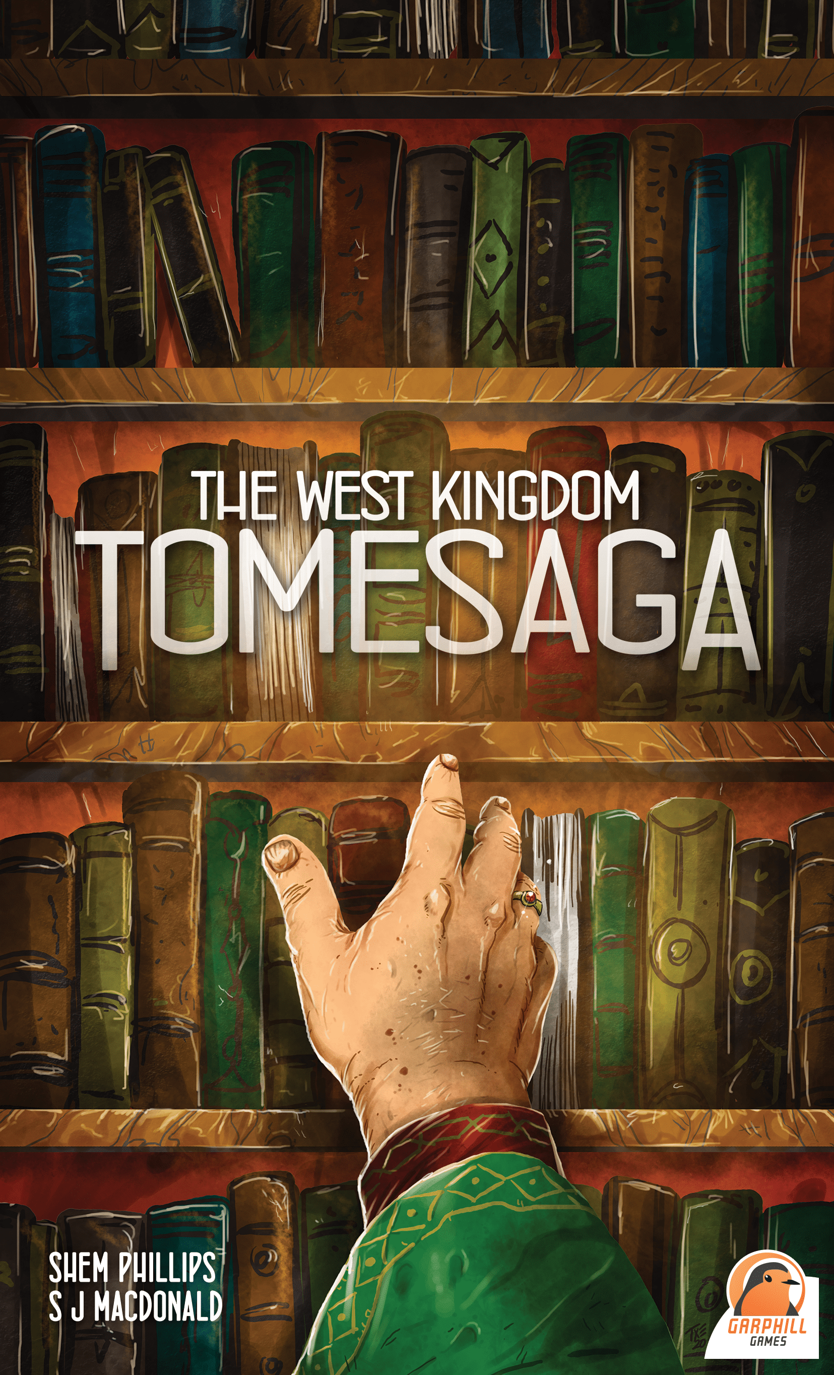 The West Kingdom Tomesaga box art