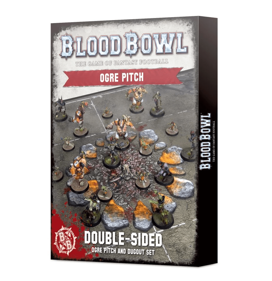 Blood Bowl (2016 edition): Ogre Team Pitch & Dugout Set box art