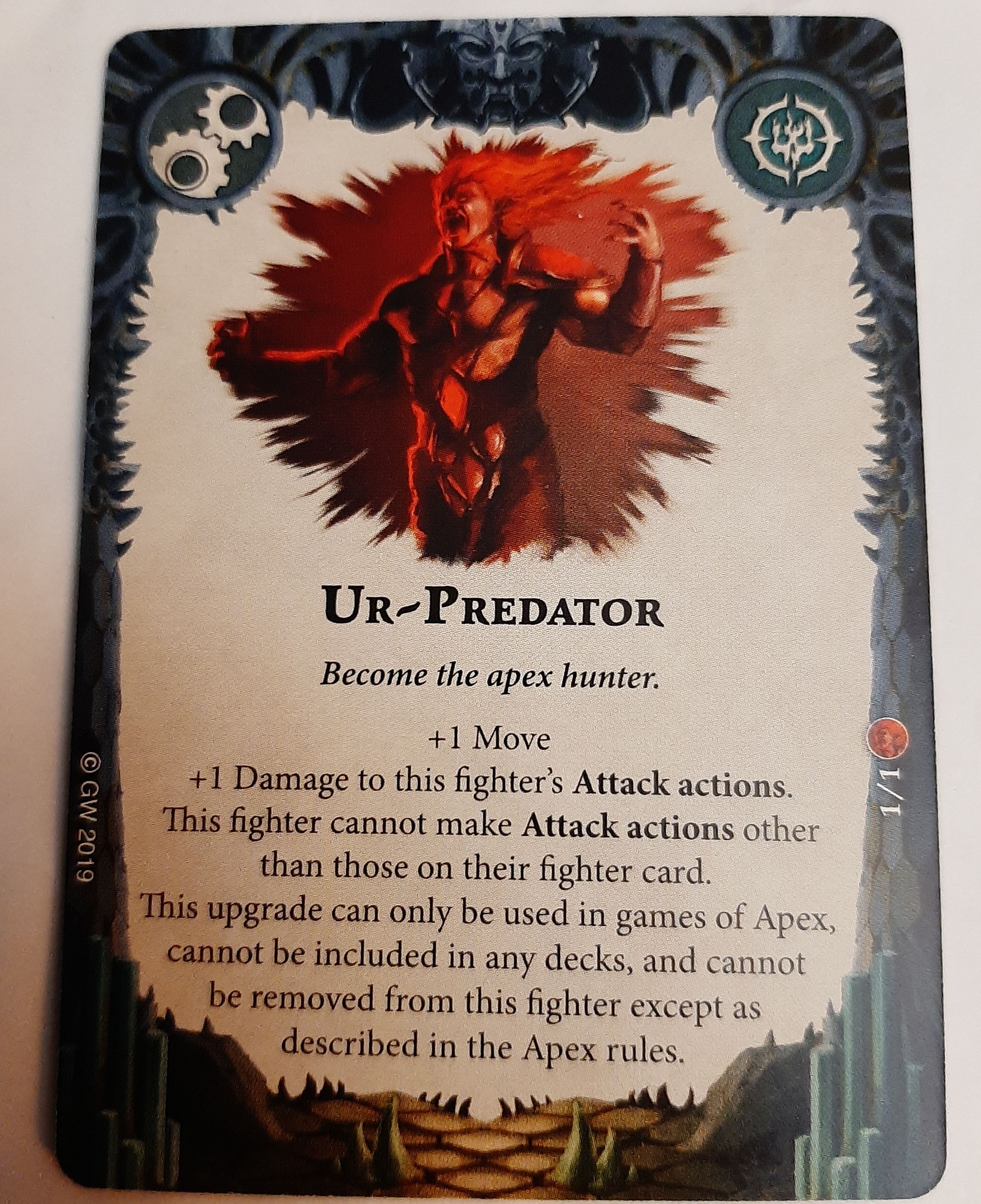 Warhammer Underworlds: Beastgrave – Ur-Predator Promo Card doboz