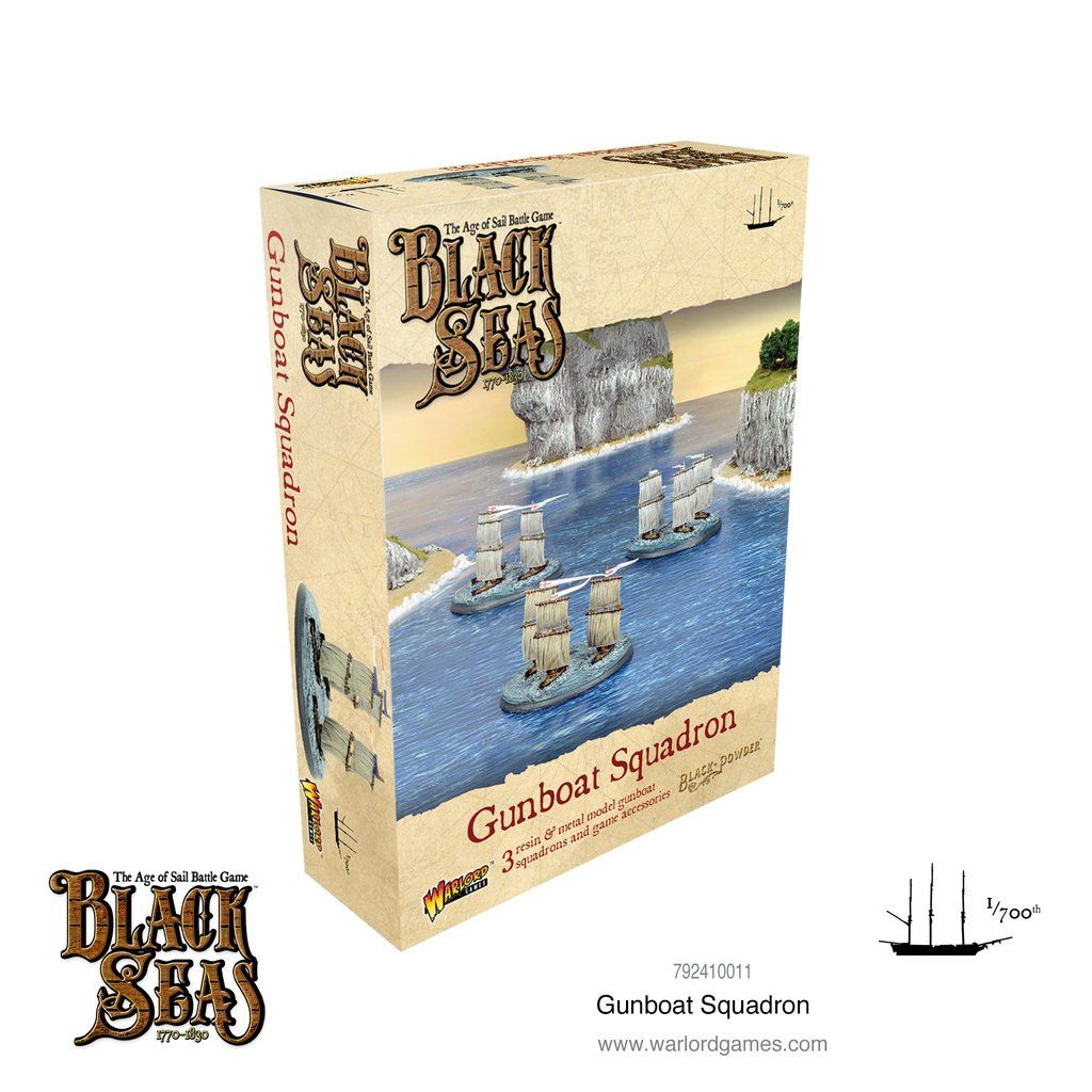 Black Seas: Gunboat Squadron doboz