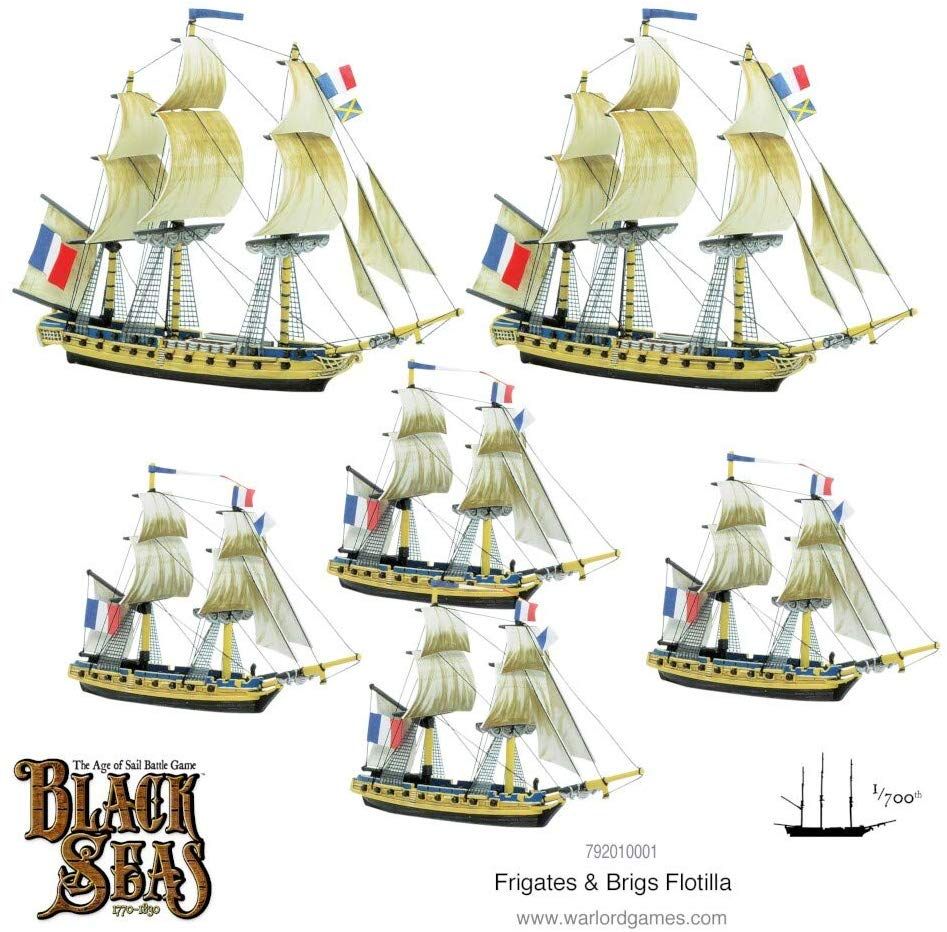 Black Seas: Frigates & Brigs Flotilla (1770 - 1830) box art