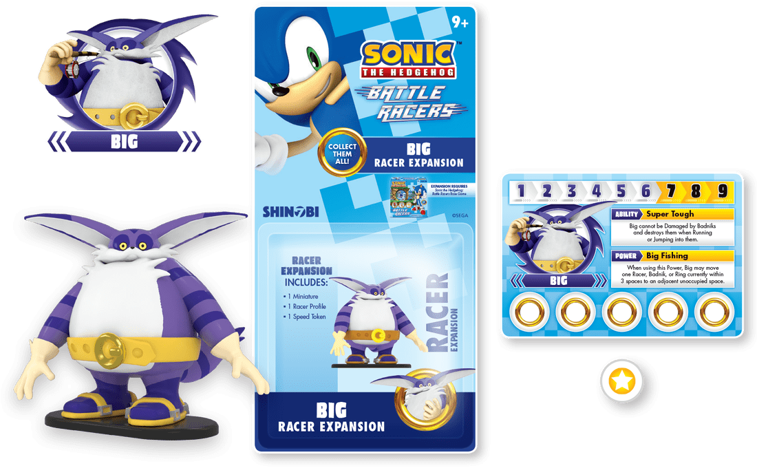 Sonic the Hedgehog: Battle Racers – Big Racer Expansion box art