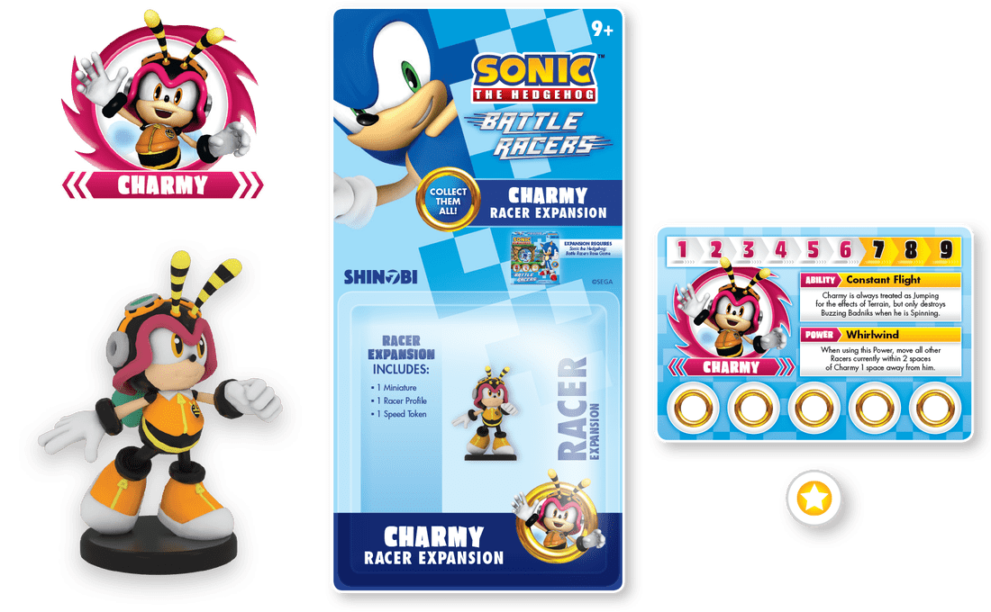 Sonic the Hedgehog: Battle Racers – Charmy Racer Expansion box art