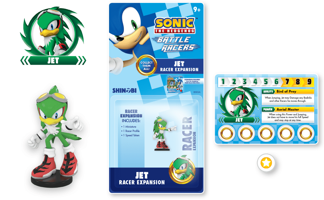 Coperta Sonic the Hedgehog: Battle Racers – Jet Racer Expansion