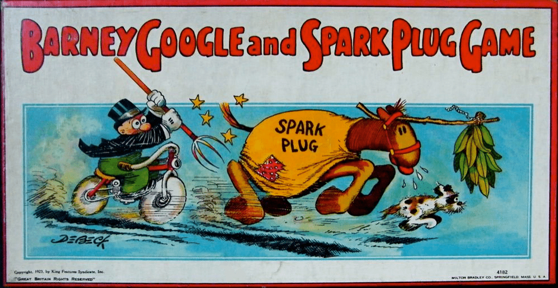 Barney Google and Spark Plug Game doboz