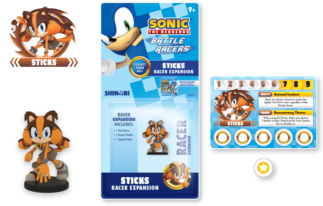 Sonic the Hedgehog: Battle Racers – Sticks Racer Expansion box art