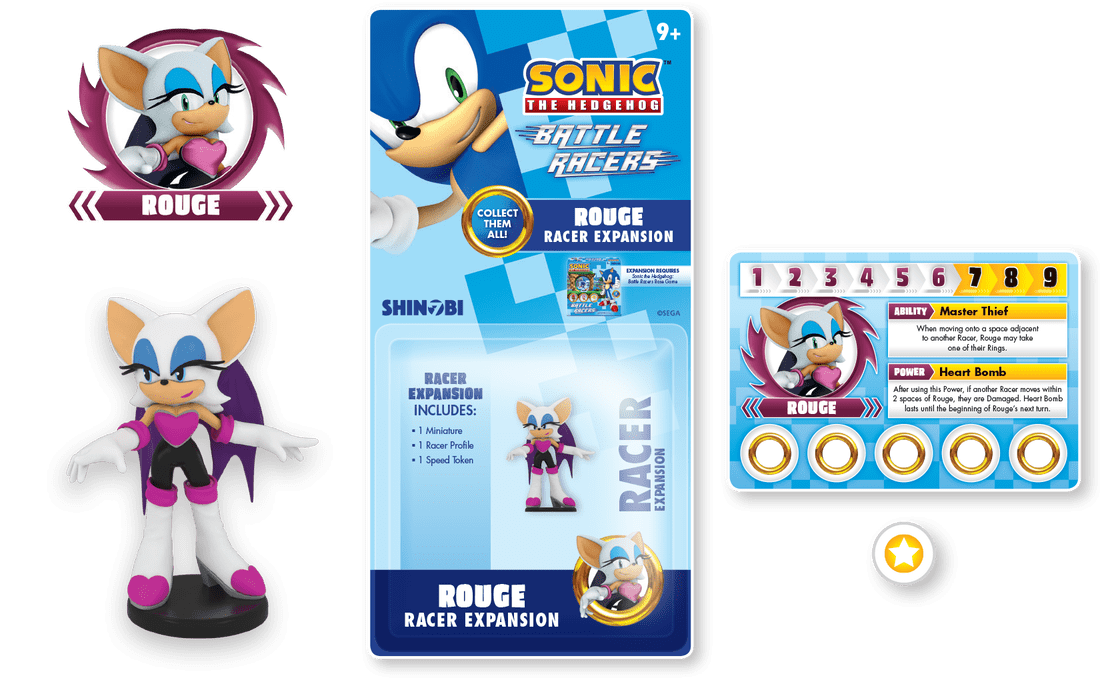 Coperta Sonic the Hedgehog: Battle Racers – Rouge Racer Expansion