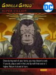 DC Deck-Building Game: Gorilla Grodd