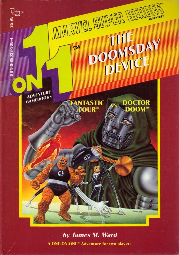 Coperta 1 on 1 Adventure Gamebooks: The Doomsday Device