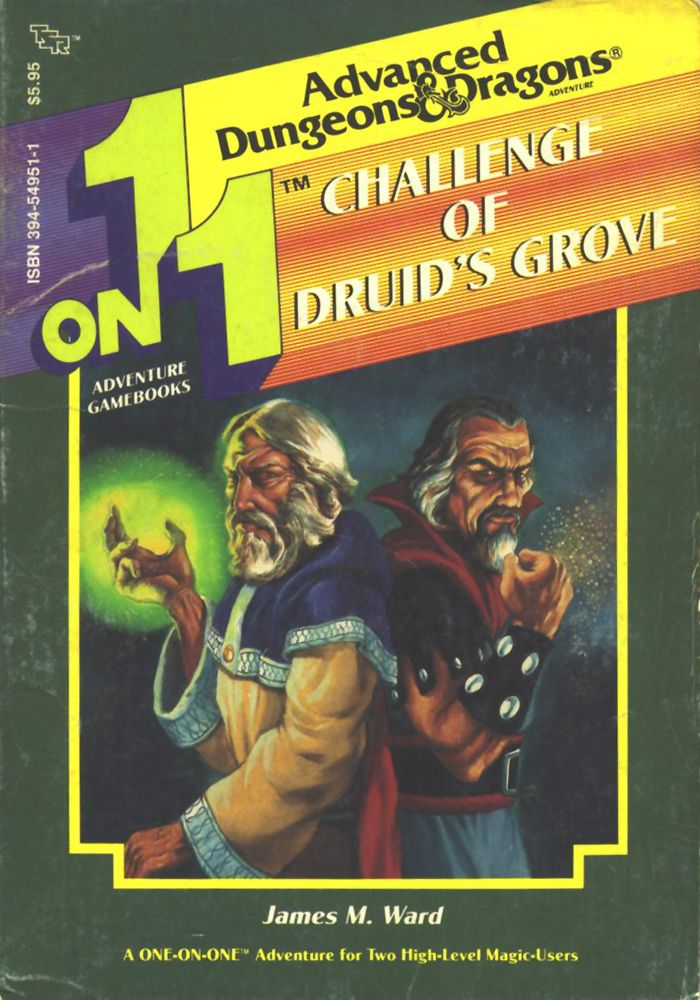 Coperta 1 on 1 Adventure Gamebooks: Challenge of Druid's Grove