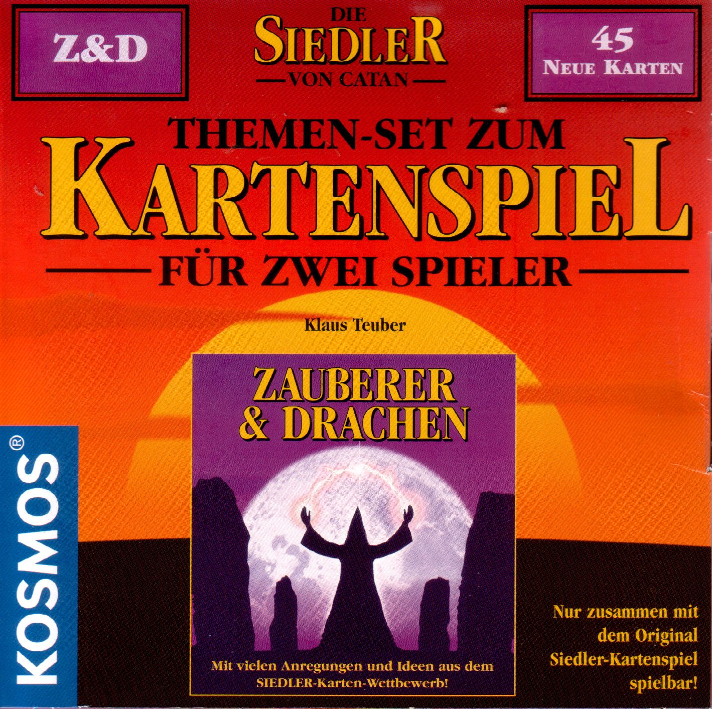 Die Siedler von Catan: Kartenspiel – Zauberer & Drachen box art