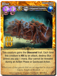 Mage Wars: Blur Promo Card