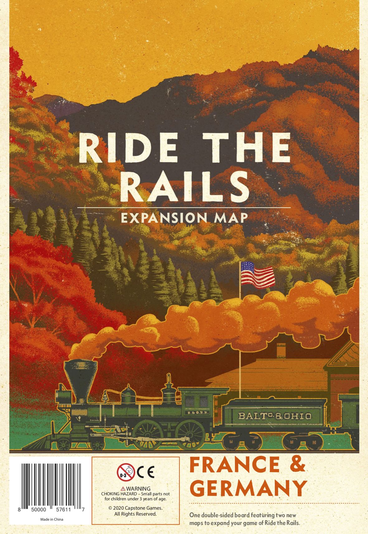 Ride the Rails: France & Germany doboz