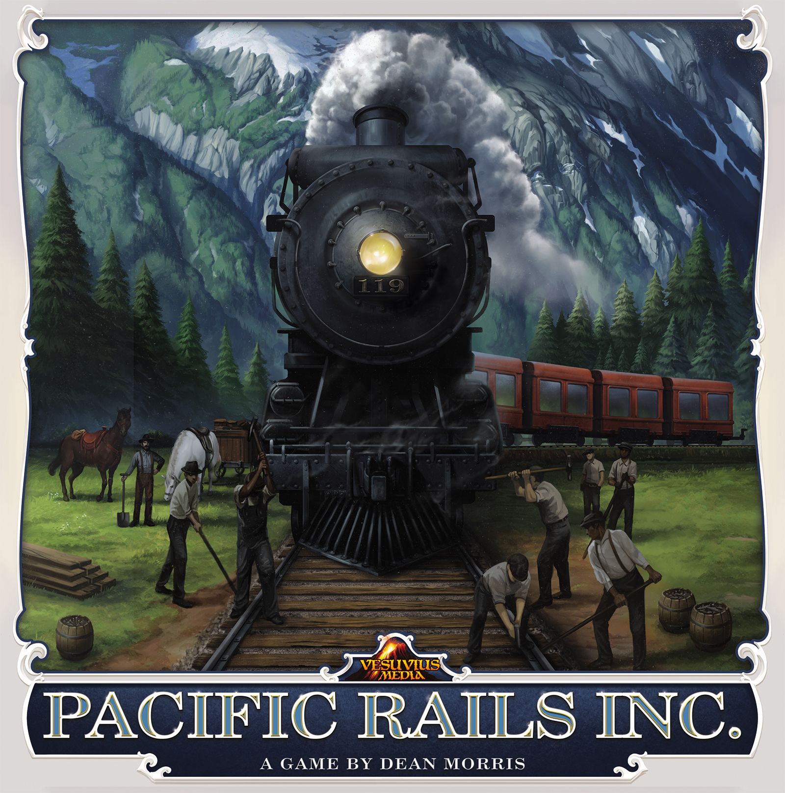 Coperta Pacific Rails Inc.
