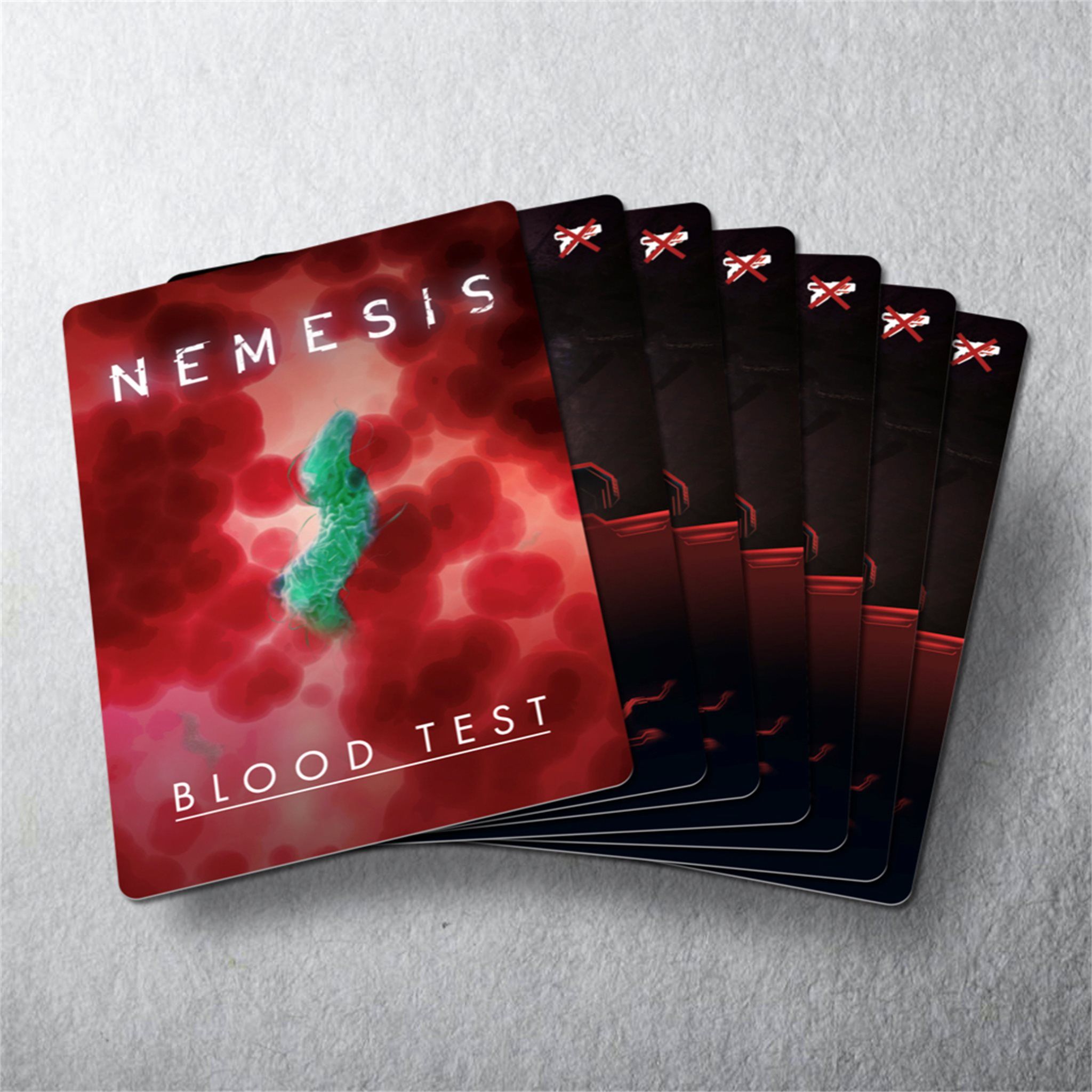 Nemesis: Blood Tests Deck doboz