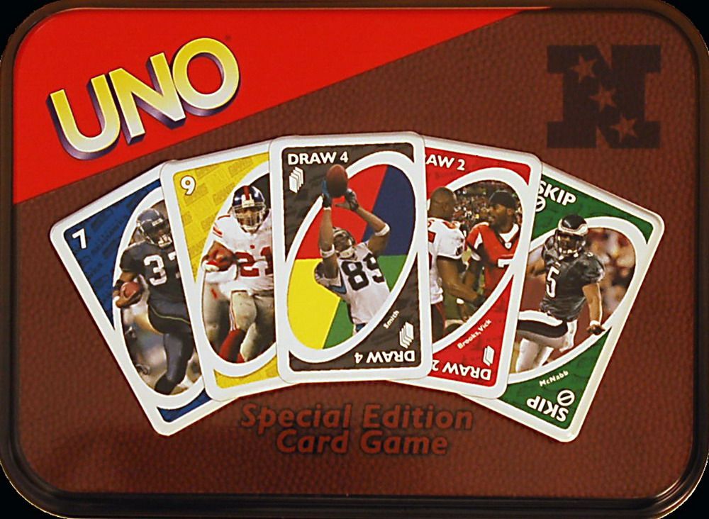 UNO: National Football League NFL Editions box art