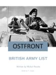 Ostfront: British Army List