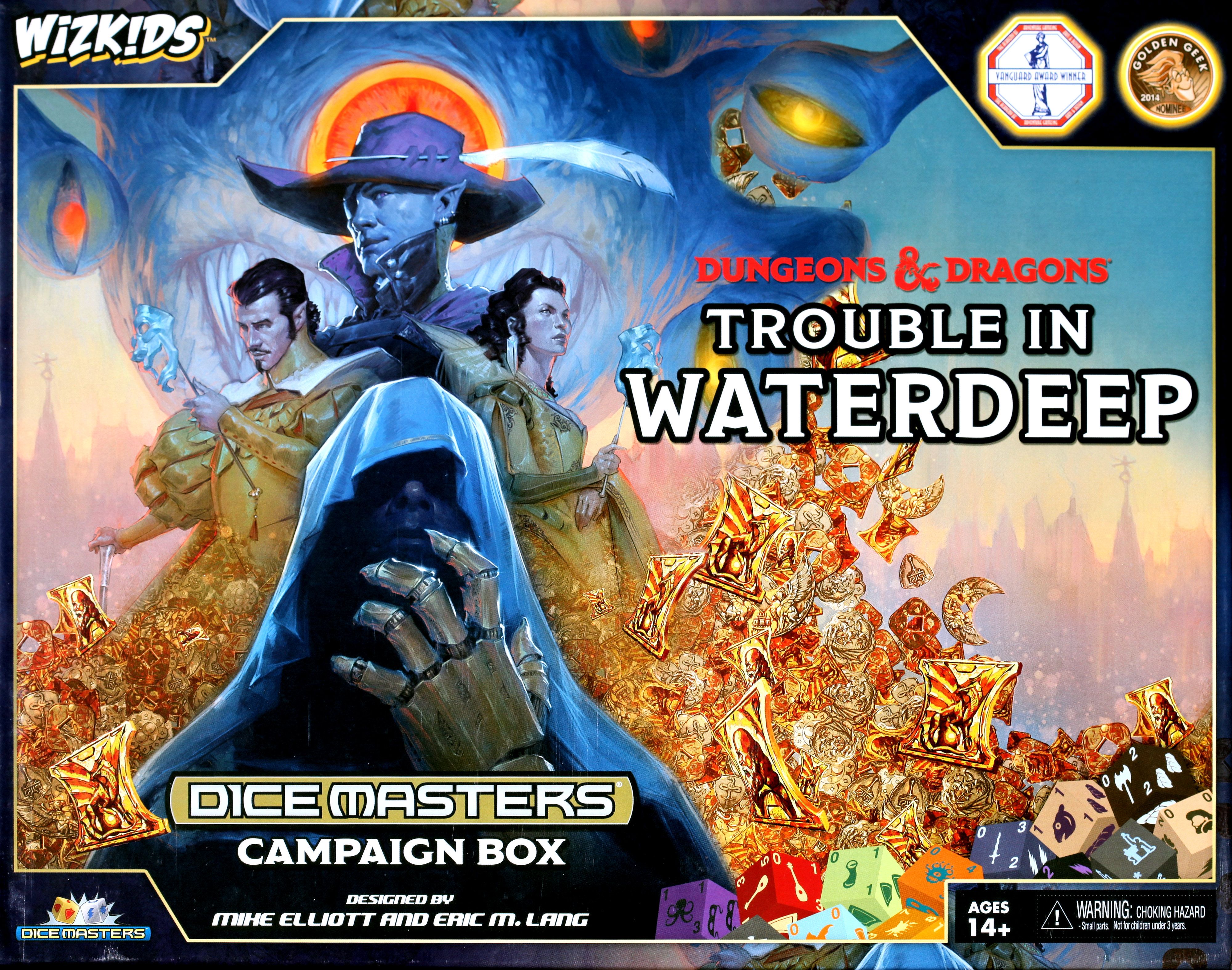 Dungeons & Dragons Dice Masters: Trouble in Waterdeep Campaign Box box art