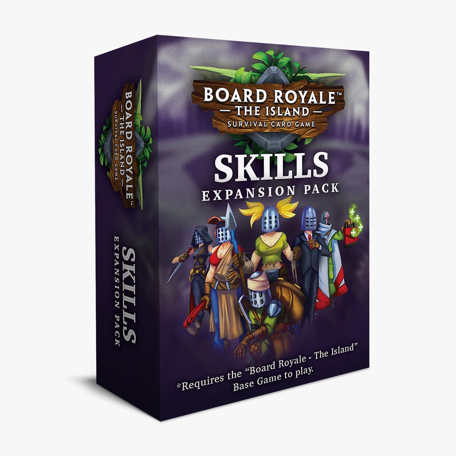 Board Royale: The Island – Skills Expansion Pack doboz