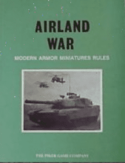 Coperta Airland War: Modern Armor Miniatures Rules