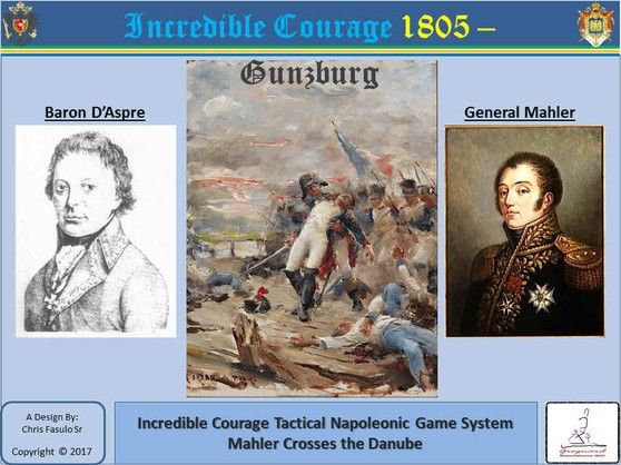 Incredible Courage 1805, Gunzburg box art