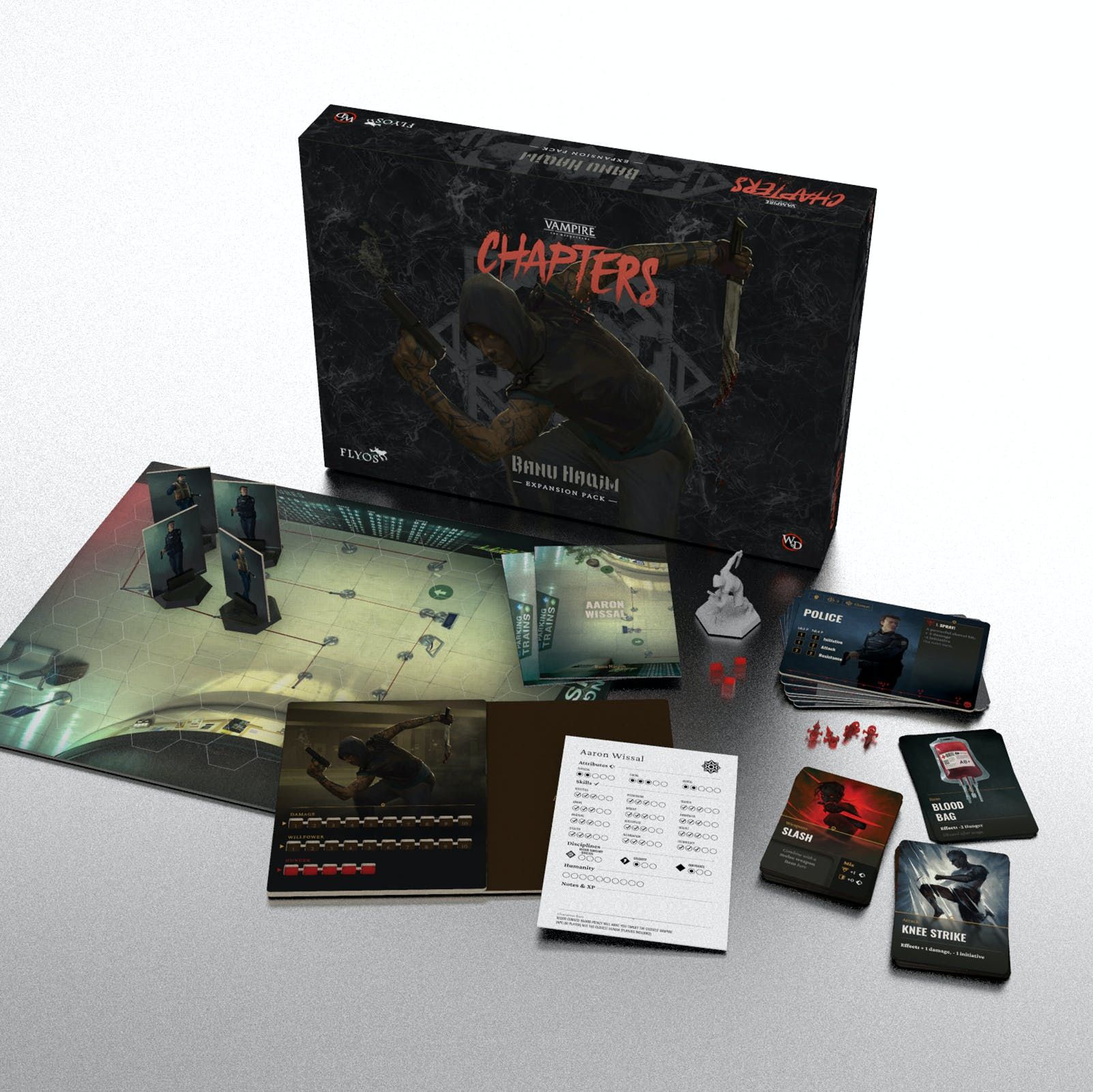 Vampire: The Masquerade – CHAPTERS: Banu Haqim Expansion Pack box art