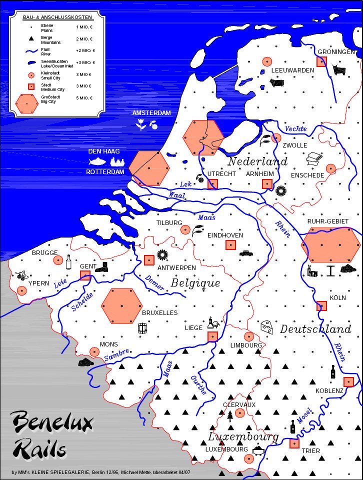 Coperta Benelux Rails