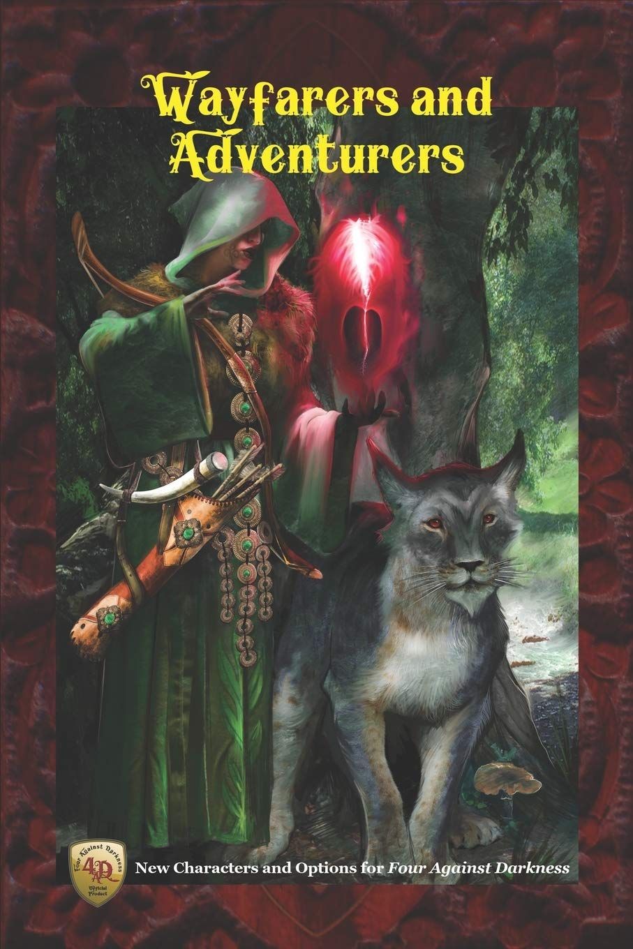 Coperta Wayfarers and Adventurers: New Characters and Options for Four Against Darkness