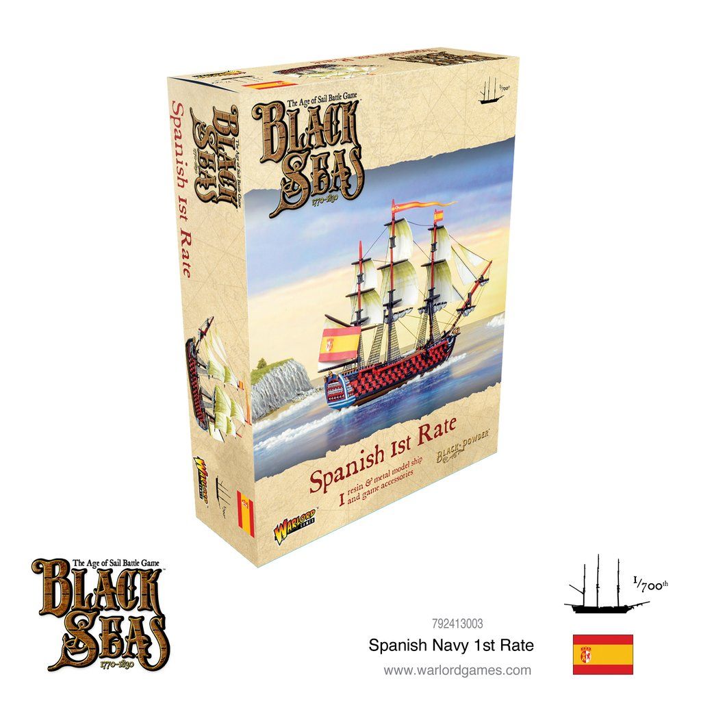 Black Seas: Spanish Navy 1st Rate box art
